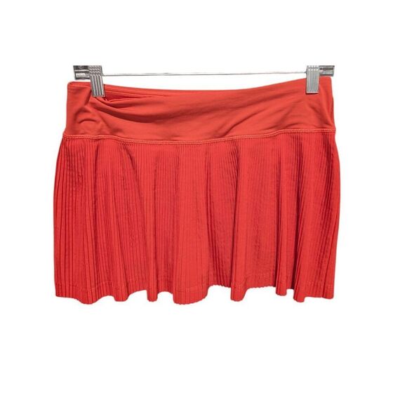 LULULEMON ATHLETICA Pleat To The Street Skirt II In Alarming Size 8 - Picture 5 of 6